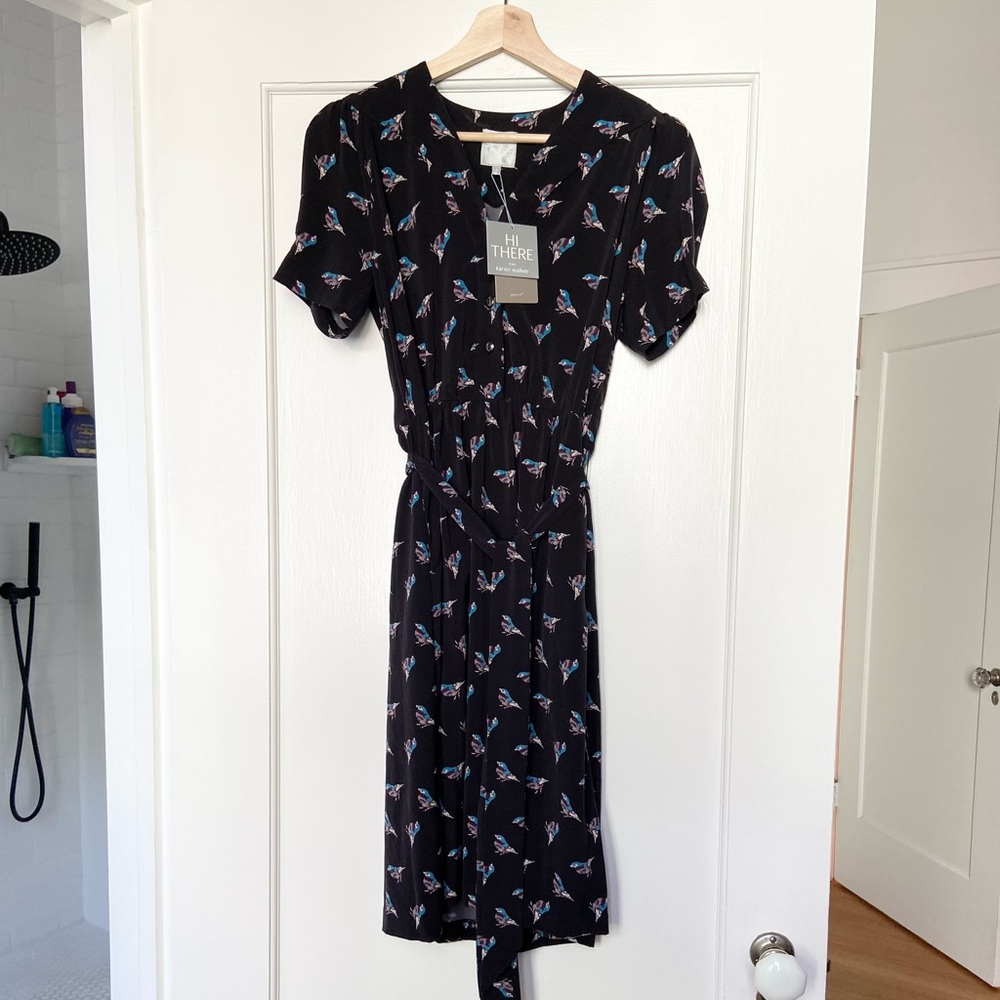 •Karen Walker Hello There• Bird dress